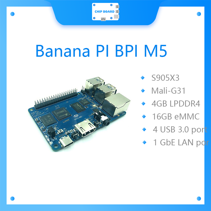 Banana Pi Bpi-M5 - Gels PI BPI M5, nouvelle génération,