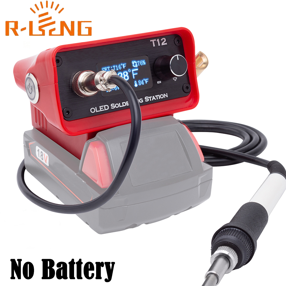Soldering Station T12 Oled - Station de fer à souder réglable