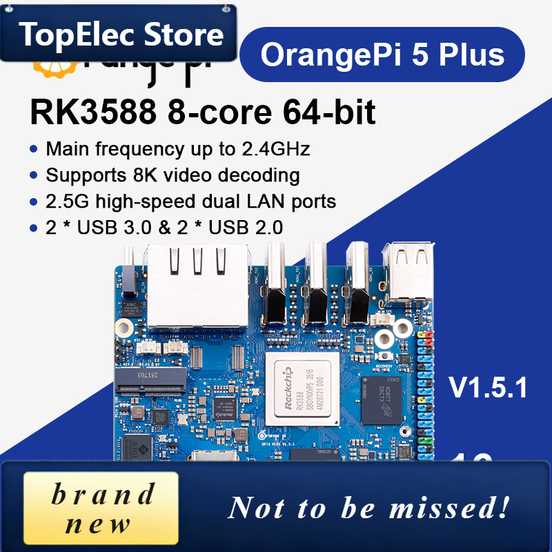 TopElec Orange Pi 5 Plus 16 Go - Orange Pi 5 Plus 16Gb avis et prix