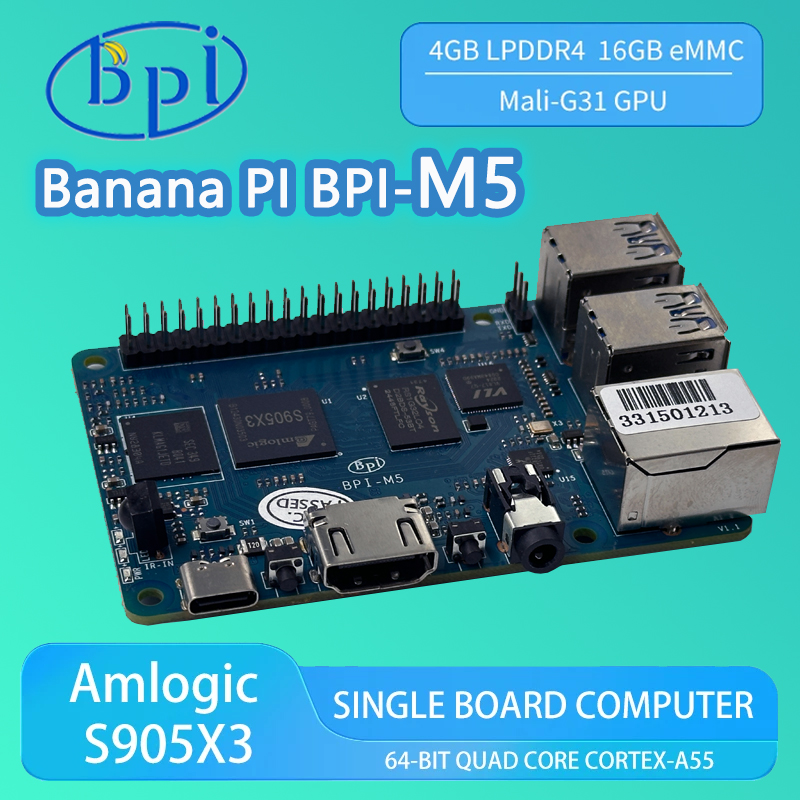 Banane PI BPI-M5 4GB LPDDR4 RA - Banana Pi Bpi-M5 avis et prix