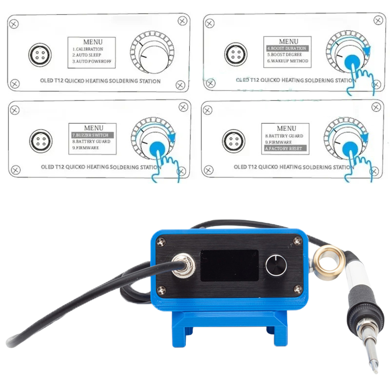 Station de soudage T12, fer à  - Soldering Station T12 Oled avis et prix